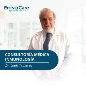 Consulta de inmunología con el doctor teulieres