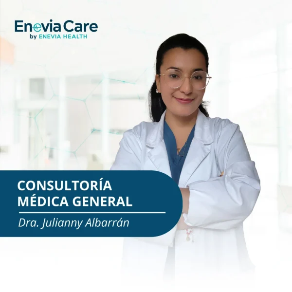 Consulta médica general con la doctora julianny albarran