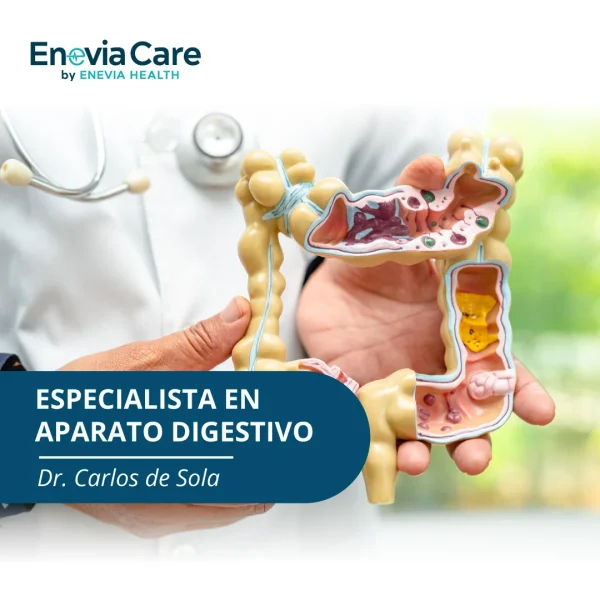 Especialista en Aparato Digestivo - Dr. Carlos de Sola - Enevia Care