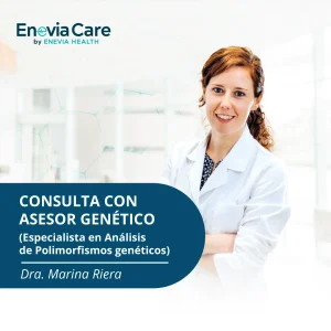 Consulta con asesor Genético - Especialista en Análisis de Polimorfismos Genéticos - Dra Marina Riera
